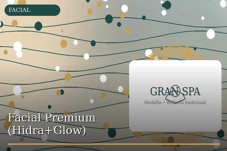 Facial Premium (Hidra+Glow) en Medellín - Gran Spa
