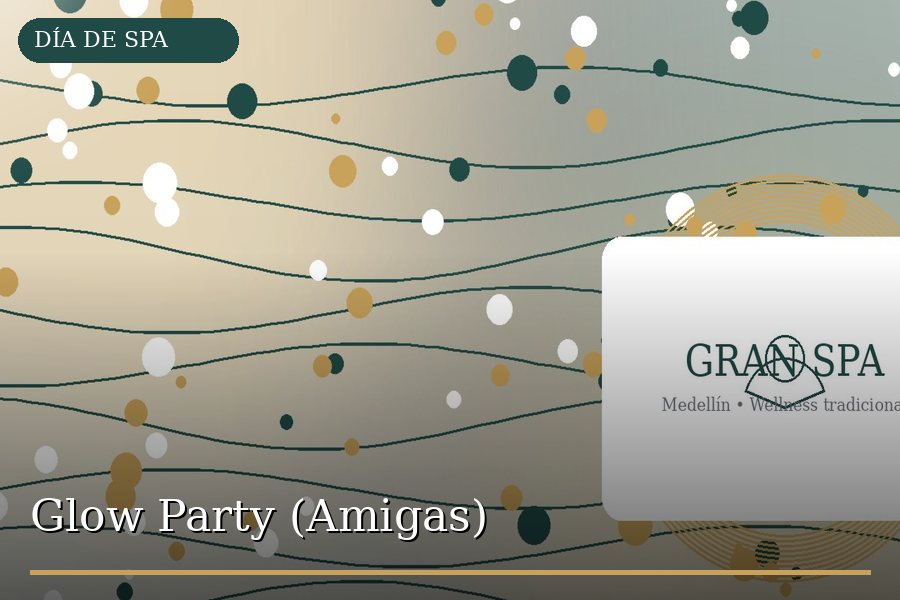 Glow Party (Amigas) en Medellín - Gran Spa